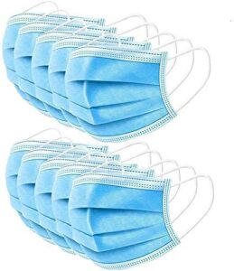 50pcs disp0sable nose filter 3-layer breathable comfortable cover used in hospitals,schools and public health