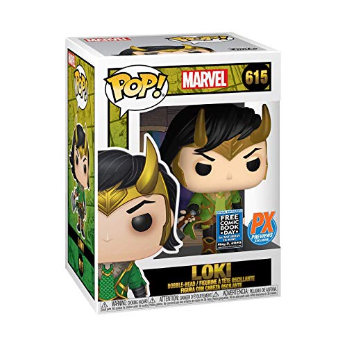 Pop! Marvel Loki (Free Comic Book Day 2020 Version) Vinyl Figure