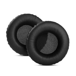 1 pair replacement ear pads cushions compatible with koss prodj200 prodj100 pro dj200 pro dj100 headphones earmuffs (black 2)