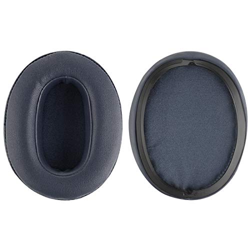 Geekria QuickFit Replacement Ear Pads for Sony WH-XB900N Headphones Earpads, Headset Ear Cushion Repair Parts (Grey)