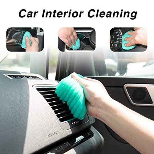 Car Cleaning Gel for Car Detailing Car Cleaning Putty for Interior Cleaner for Car Vents Car Cleaning Gel Pack 450g（5 Pack）