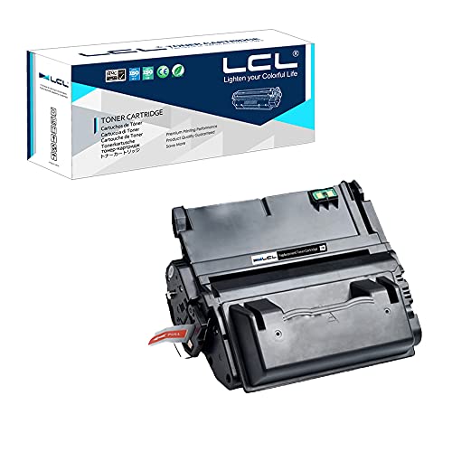 LCL Compatible Toner Cartridge Replacement for HP 38A Q1338A 4200 4200n 4200ln 4200tn 4200dtn 4200dtns 4200dtnsl (1-Pack Black)