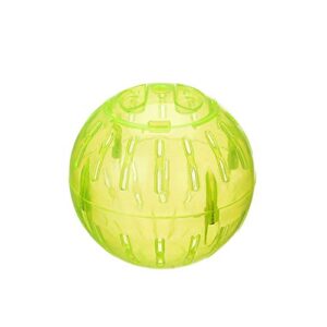 carduran 4inch portable transparent hamster rodent pet jogging ball exercise play toy easy to use yellow