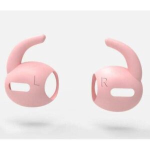 1 pair airpods pro ear hooks covers accessories compatible with apple airpods pro (pink)