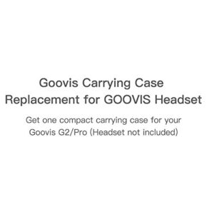 GOOVIS Original Portable Carrying Case for GOOVIS G2 VR Headset，GOOVIS Pro，Goovis Headset Cinema Accessories