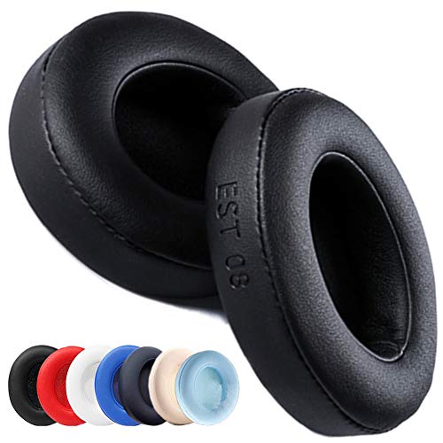 Studio Earpad Replacement - Compatible with Studio 2.0 Wireless Wired and Studio 3.0 Wireless Headphones (Black Tenth Anniversary)