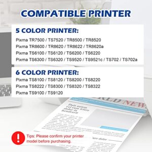 DOUBLE D 280 PGBK Ink Cartridge Compatible Replacement for Canon PGI-280 XXL PGI-280XXL PGBK for PIXMA TR7520 TR8520 TR8620 TS6120 TS6220 TS8120 TS8220 TS9120 TS9520 TS9521C TS702 (PGBK, 3 Pack)