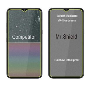 Mr.Shield [3-Pack] Designed For LG K51 [Tempered Glass] [Japan Glass with 9H Hardness] Screen Protector with Lifetime Replacement