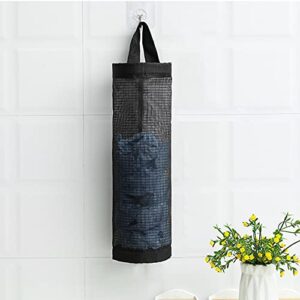 8PCS Plastic Bag Holders,Mesh Hanging Garbage Bag Dispensers,Recycling Grocery Shopping Bags Storage for Home and Kitchen