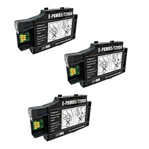 f-ink 3pk remanufactured t2950 ink maintenance box compatible with workforce wf-100, wf-110, ec-c110 printer