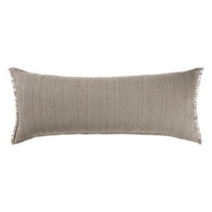 lr home polyester neutral tan lumbar throw pillow, 1 count (pack of 1)