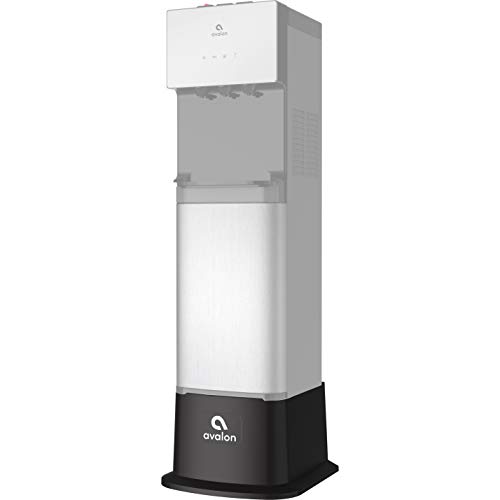 Avalon Water Cooler Dispenser Base, Pedestal Height Extender for Bottom Loading and Bottleless Models, BASE-BLK