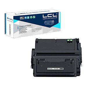 lcl compatible toner cartridge replacement for hp 39a q1339a 4300 4300n 4300tn 4300dtn 4300dtns 4300dtnsl (1-pack black)