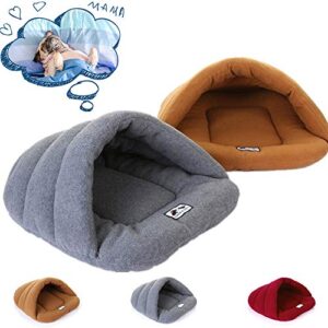 FuTaiKang Pet Bed for Puppy Cat Rabbit Guinea Pig Bed Fleece Snuggle Pouch Cuddle Cup Sack Sleeping Bag