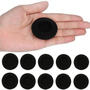 Foam Ear Pad Replacement Cushions, Headphone Earphone Headset Disposable Sponge Covers (45mm - 1.8") 10 Pairs