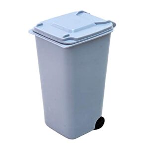foruu mini plastic trash can,storage bin desktop organizer,pen pencil holder,portable household trash can,debris sorting trash,waste basket,small trash can,best for home office kitchen