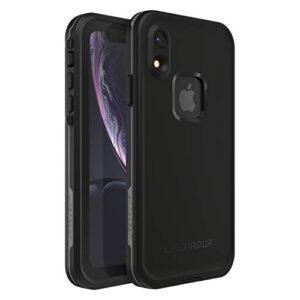 lifeproof frĒ series waterproof case for iphone xr - non-retail/ships in polybag - black