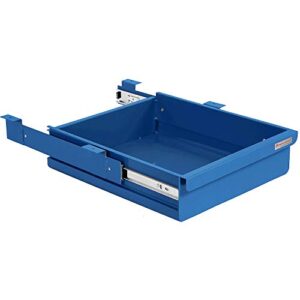 benchpro steel drawer kit 4" h - blue