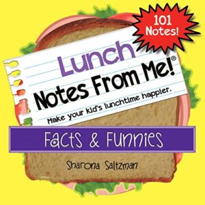 notes from me! lunch box notes for kids - lunch facts & funnies - 101 tear-off lunchbox notes for kids that make lunch fun & educational, bored kids activities, summer camp, back to school essentials