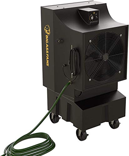 Big Ass Fans Cool-Space 300 Portable Evaporative Cooler, 18 Inch Diameter Fan, Indoor or Outdoor Use, Continuous or Fillable (16 Gallon Capacity), Variable Speed