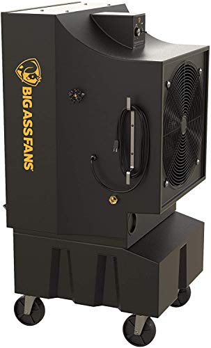 Big Ass Fans Cool-Space 300 Portable Evaporative Cooler, 18 Inch Diameter Fan, Indoor or Outdoor Use, Continuous or Fillable (16 Gallon Capacity), Variable Speed