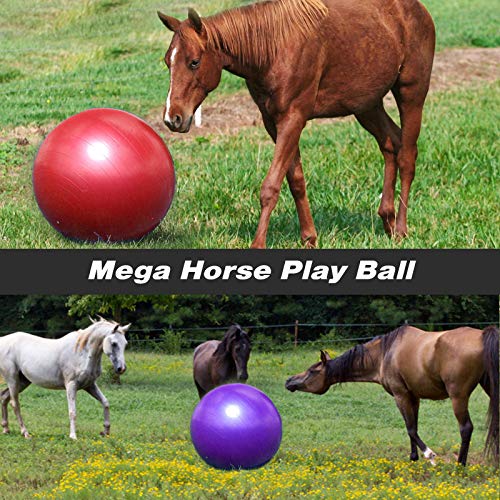Harrison Howard Mega Horse Play Ball Anti-Burst Giant Horse Ball Horse Soccer Ball 40Inch