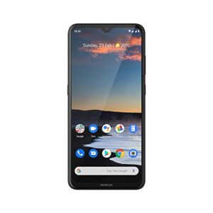 nokia 5.3 fully unlocked smartphone with 6.55" hd+ screen, ai-powered quad camera and android 10, charcoal, 2020 (at&t/t-mobile/cricket/tracfone/simple mobile)