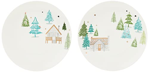 Lenox 890751 Balsam Lane 4-Piece Accent Plate Set