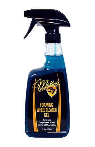 McKee’s 37 MK37-373 Foaming Wheel Cleaner Gel (Non-Acid Color-Change Formula is Safe for All Wheel Finishes), 22 fl. oz.