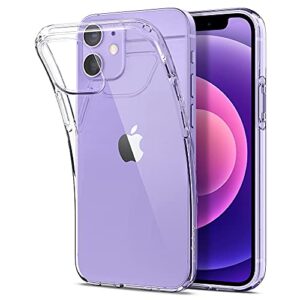 spigen liquid crystal designed for iphone 12 mini case (2020) - crystal clear