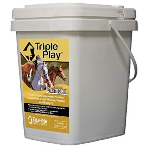 equi-lete premium horse supplements triple play (25 lb. pail)