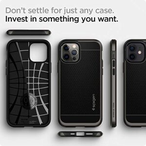 Spigen Neo Hybrid Designed for iPhone 12 Case (2020) / Designed for iPhone 12 Pro Case (2020). - Gunmetal