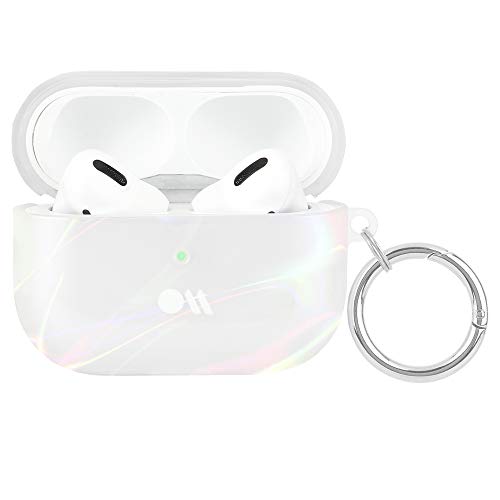 Case-Mate - AirPods Pro Case with Antimicrobial Protection - SOAP BUBBLE - Iridescent w/ Micropel, One Size