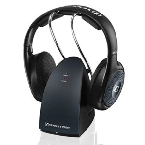 sennheiser 508678 - rs135-9 stereo wireless audio headphones, black