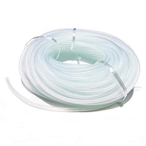 ALEGI Standard 3/16" Flexible Airline Tubing with Connectors for Aquariums, Terrariums and Hydroponics (100Feet)