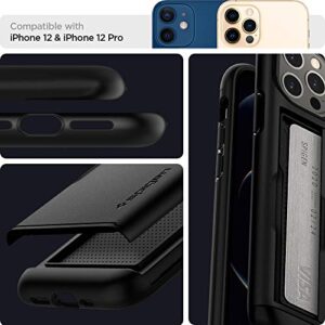 Spigen for iPhone 12 Pro Case, Slim Armor CS Case & Pro. - Black