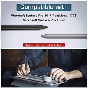 MoKo Pen Tips for Surface Pen (3 Packs, Original HB Type), Original Surface Pen Tips Replacement Kit fit Microsoft Surface Pro 2017 Pen (Model 1776) / Surface Pro 4 Pen, Original Pen Nibs for Surface