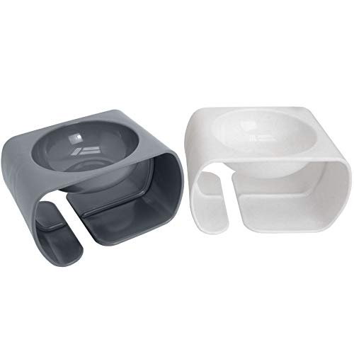 Kitty City Raised Cat Food Bowl Collection_Stress Free Pet Feeder and Waterer