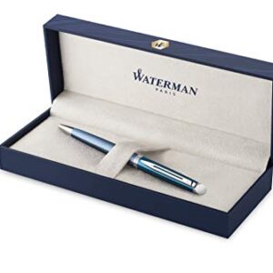 Waterman Hémisphère Ballpoint Pen, French Riviera Collection, Côte d’Azur, Medium Point, Blue Ink, Gift Box