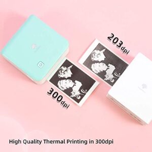 Phomemo Sticker Printer - M02 PRO, 300 dpi High Resolution Bluetooth Thermal Sticker Printer, Wireless Portable Pocket Mini Printer, Sticker Maker, Mini Photo Printer for iPhone & Android Phones