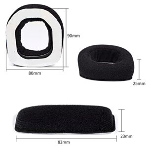 Earpads Cups Cushions Headband Replacement Compatible with Astro A10 a10 Headphones Headset Earmuffs Covers Pillow Foam Cover Repair Parts (Earpad+Headband)