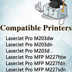 MM MUCH & MORE Compatible Toner Cartridge Replacement for HP 30A CF230A 30X CF-230A to use with M203d M203dn M203dw MFP M227d MFP M227fdn MFP M227fdw Printers (1-Pack, Black)