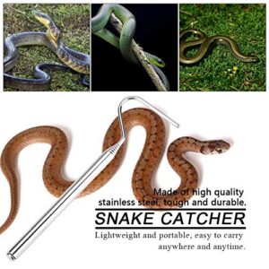Snake Hook, Snake Catcher, and Durable Lightweight and Portable Snake Tong, Reptile for Snake