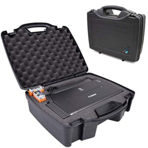 casematix printer travel case compatible with canon pixma tr150 ip110 wireless portable printer and accessories, case only