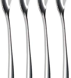 NobleEgg Egg Spoons for Soft Boiled Eggs | 18/10 Stainless Steel | 5.5 inches | Set of 4