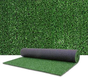 artificial grass turf lawn-3 feet x 10 feet, 0.4" indoor outdoor rug synthetic grass mat fake grass