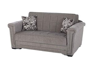 istikbal multifunctional furniture living room sofa bed victoria collection (valencia grey)