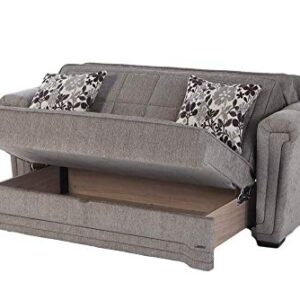 Istikbal Multifunctional Furniture Living Room Sofa Bed Victoria Collection (Valencia Grey)