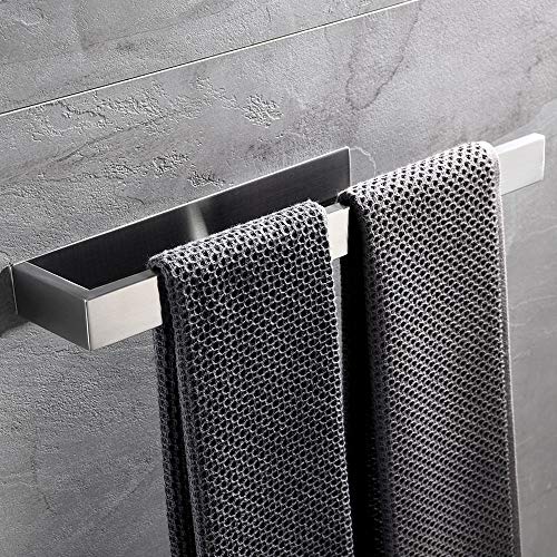 Lolypot Stainless Steel Towel Rail, Wall-Mounted Towel Rail