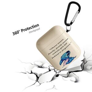 Bible Aripod Personalise Custom, AirPod Case Cover Compatiable with Apple AirPods 1st/2nd,Full Protective Durable Shockproof Drop Proof with Keychain Compatible